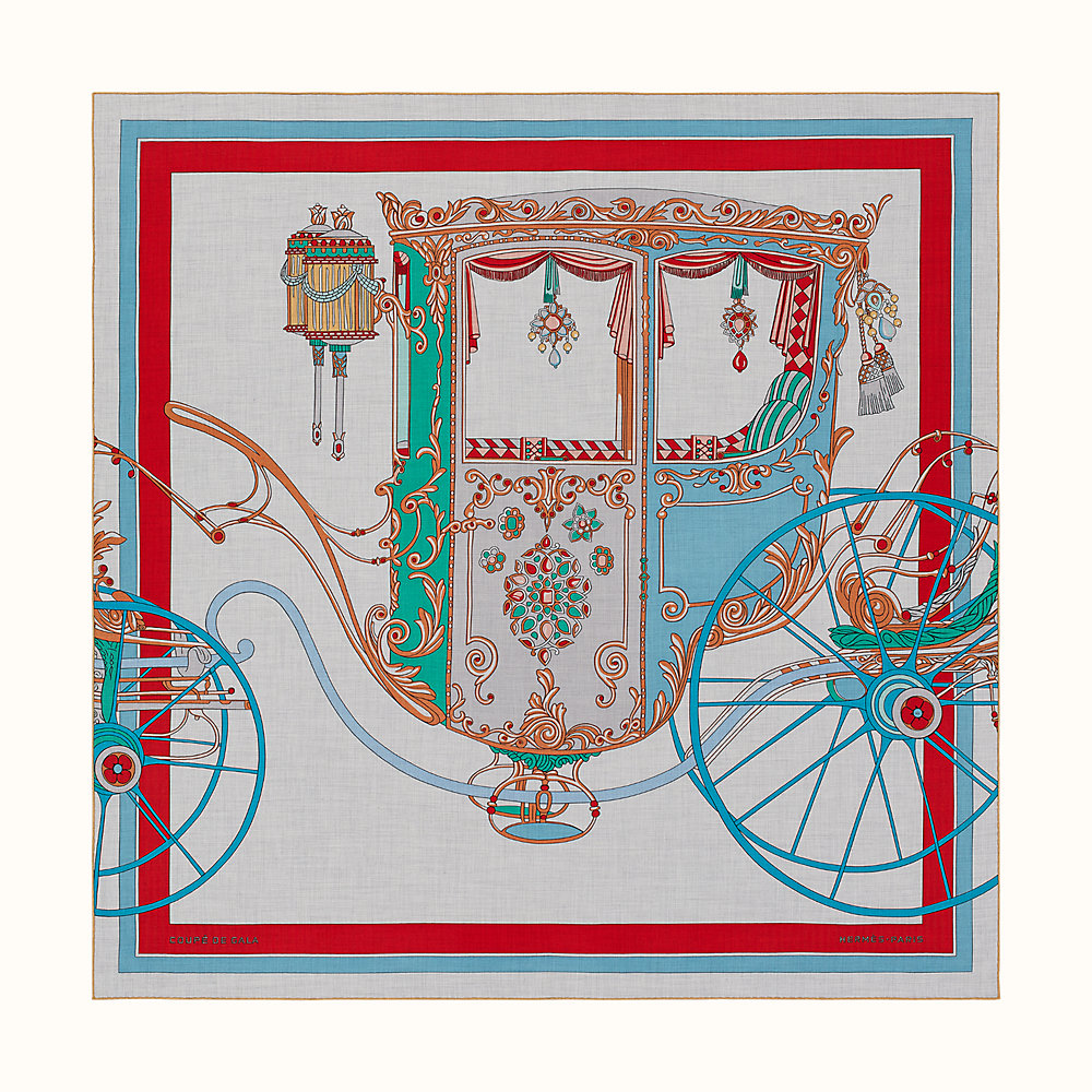 hermes coupe de gala shawl